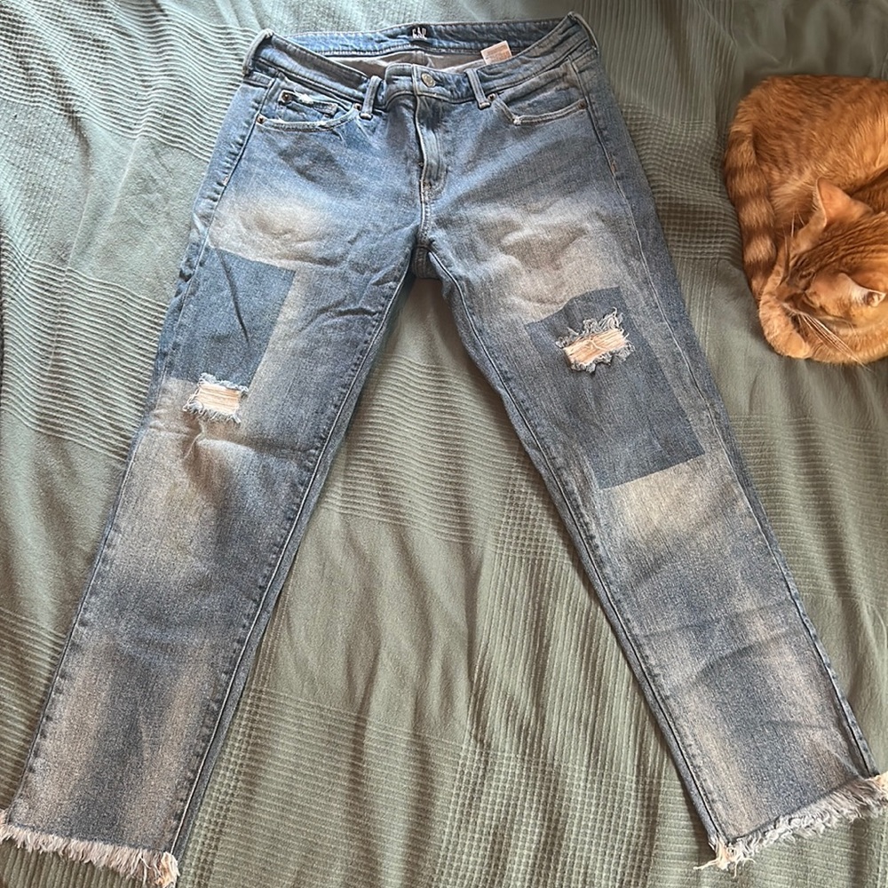 Gap “girlfriend” jeans